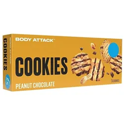 Body Attack - Peanut Chocolate Cookies Kekse - 125g