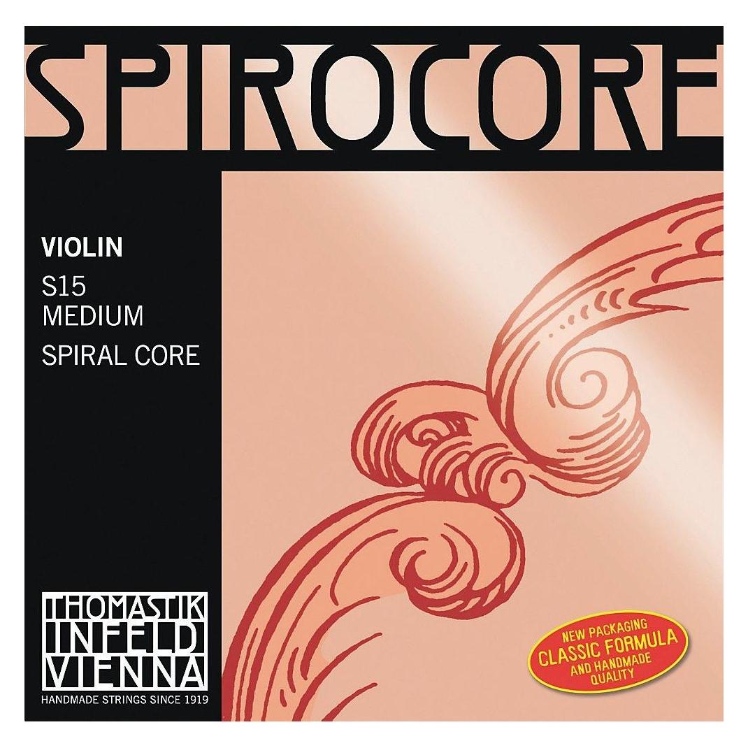 Thomastik Spirocore Med. 4/4 (4x, Violine) (S15 Satz)