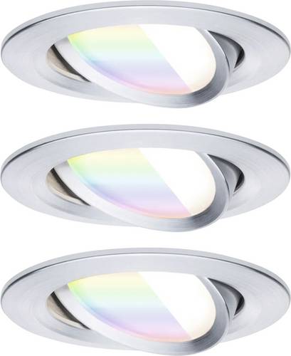 Paulmann 92435 LED-Deckenleuchte, LED-Einbauleuchte 6W Aluminium (gedreht)