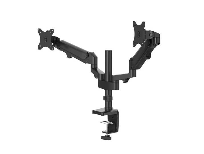 Hama - Monitorhalterung Performer Twin Schwarz