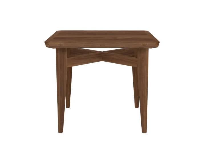GUBI B-Table Esstisch American walnut