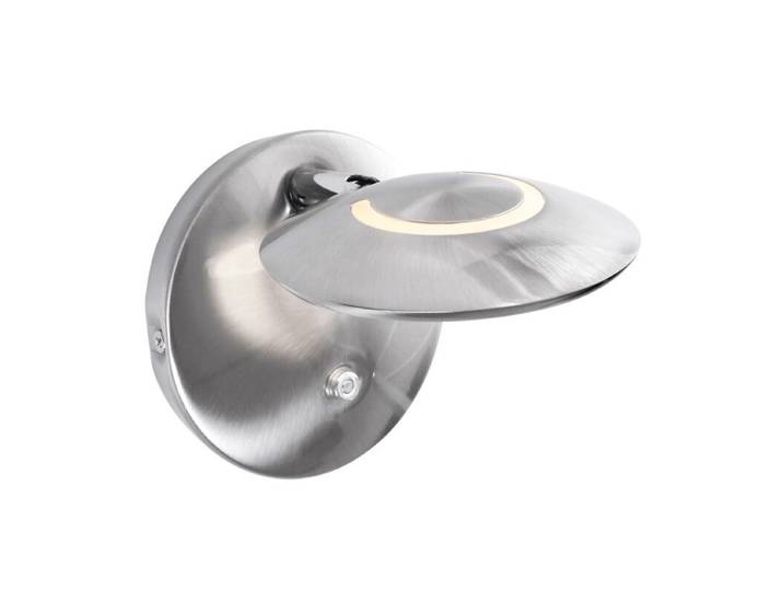 Steinhauer Exclusive Wandleuchte Zenith - Stahl Modern CCT (Corr