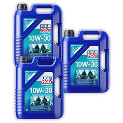 3x Motoröl LIQUI MOLY 25023 Marine 4T Motor Oil 10W-30Boot Schiff 5 Liter