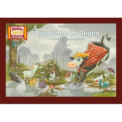 Lieselotte im Regen / Kamishibai Bildkarten, Nonbook von Alexander Steffensmeier, Hase und Igel Verlag