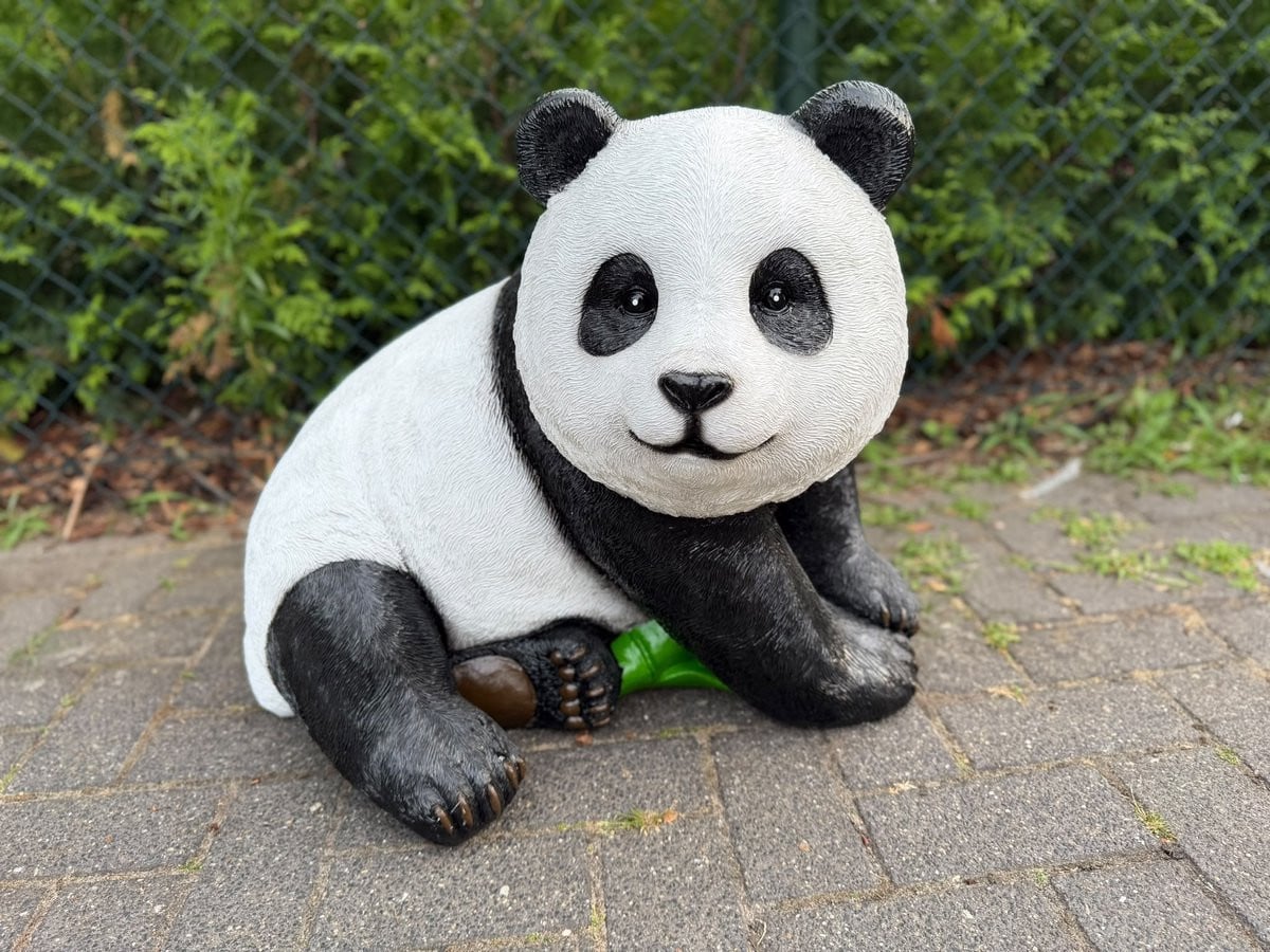 Goodyz Jungle dieren Panda knuffel - Zittend - Maat L - 70 cm lang