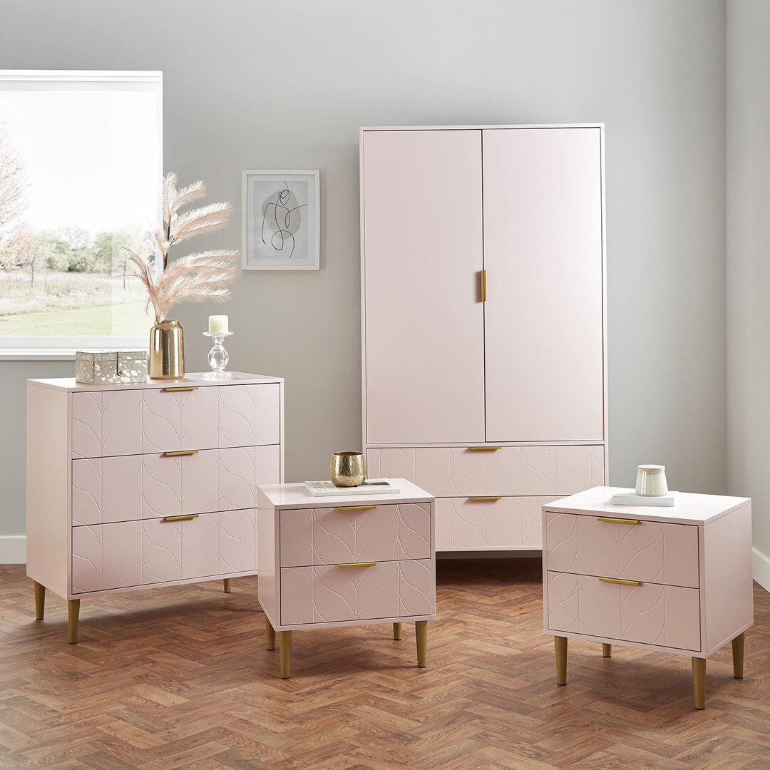Fairmont Park Adams Bedroom Set Pink