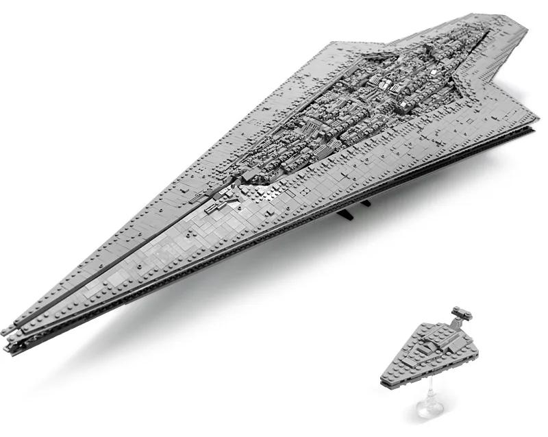 Bausatz für Sternenzerstörer der Executor-Klasse - MOC-15881 - Klemmbausteine - Modell 13134 - Kunststoff - Kleine Bausteine - Ab 14 Jahren - Originalkarton