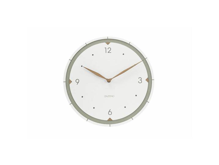Onzeno Wanduhr Design Weiß 29/29 cm, 29x29x1 cm, Dekoration, Uhren, Wanduhren