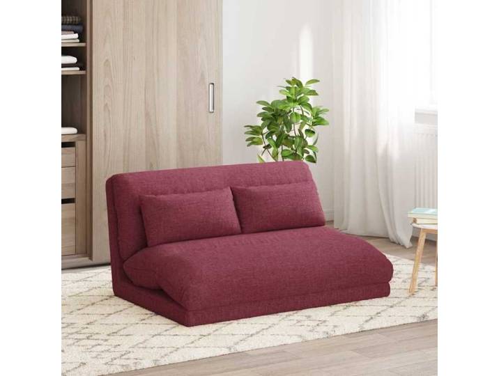 Chaise intérieure moderne Fauteuil de sol ajustable Bordeaux Tissu(11262）