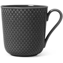 Lyngby, Tasse, 39 cl - Porcelaen - Slate (390 ml, 1x)
