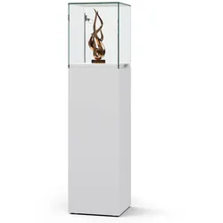 Ganzglas Haubenvitrine abschließbar JV.002H