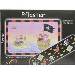 Kinderpflaster Piraten - Briefchen 10 ST