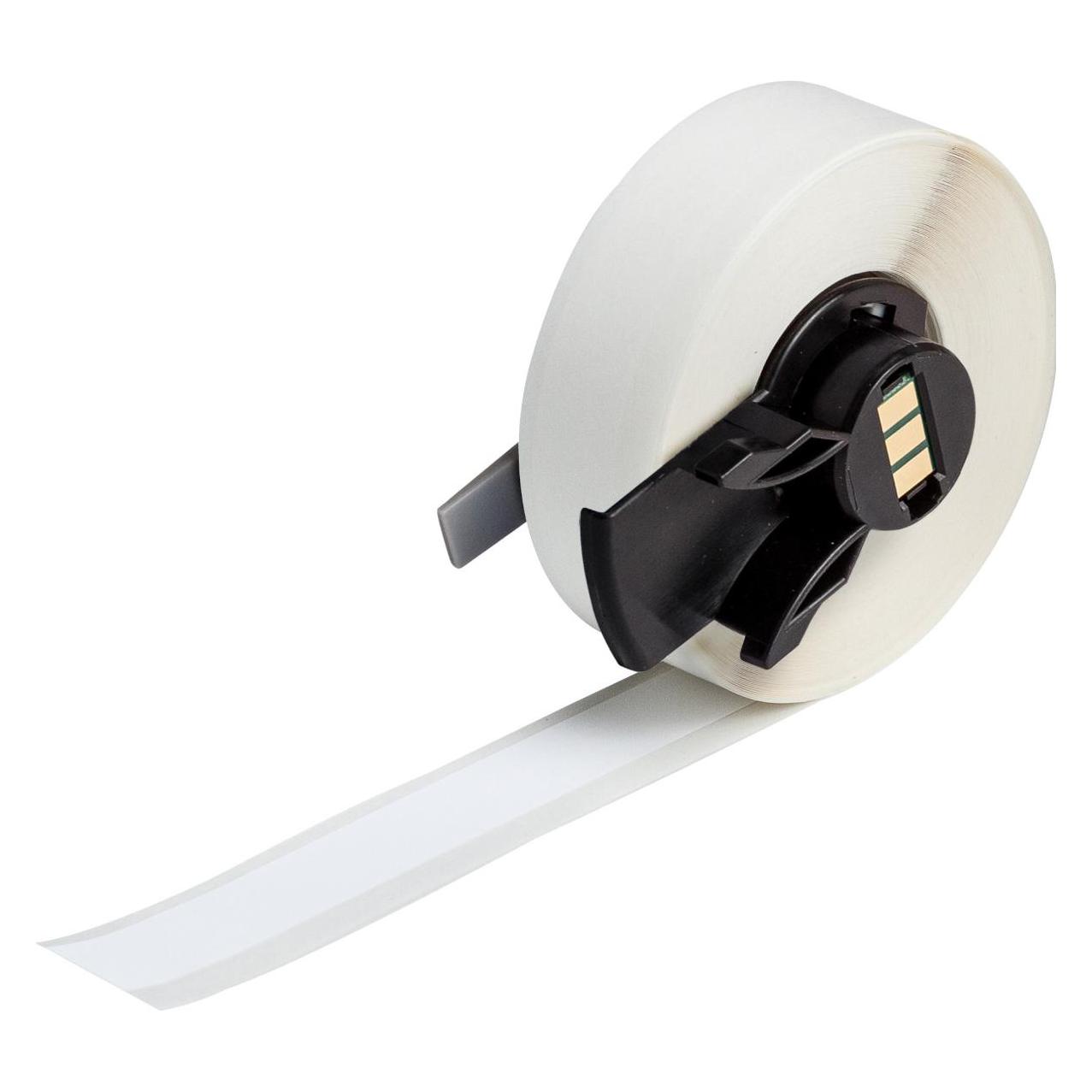 Brady M6C-500-489, Polyester, Weiss, matt, 12.70 mm x 15.24 m, extra stark haftend, Endlos (12.70 mm) (M6C-500-489)