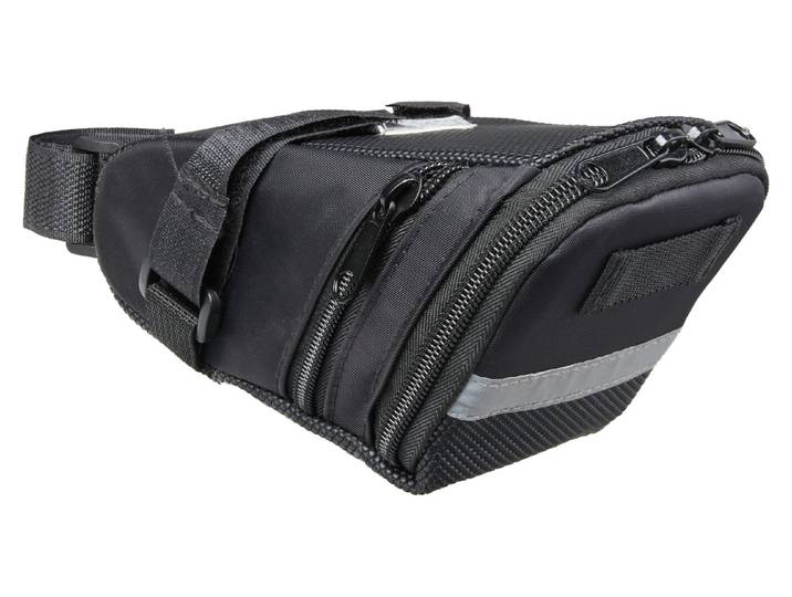 California Satteltasche mit Kletthalterung