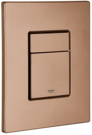 Grohe Skate Cosmopolitan Abdeckplatte 38732DL0 senkrechte und waagerechte Montage, warm sunset gebürstet