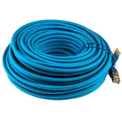 RS PRO Patch cord Cat6 FTP LSZH Blue 25m (FTP, CAT6, 25 m), Netzwerkkabel
