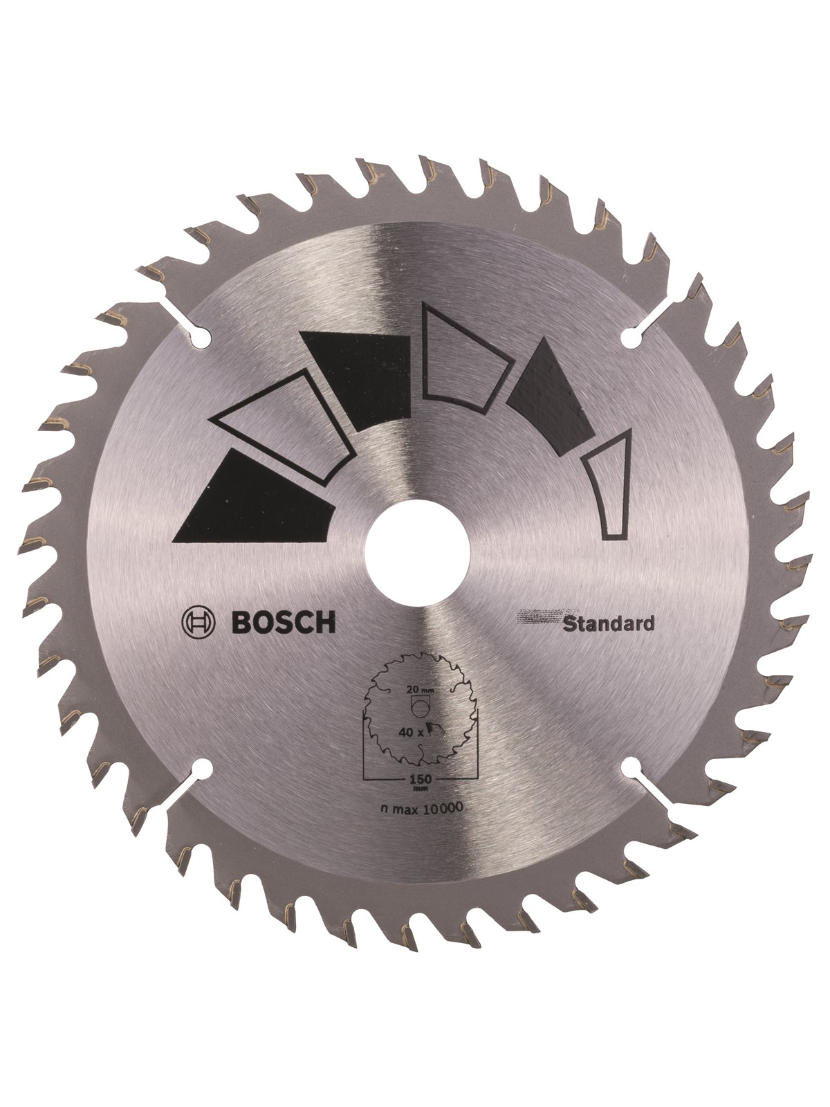Bosch RUNDSAVKLINGE STAND Ø150X2.2X20/16MM T40