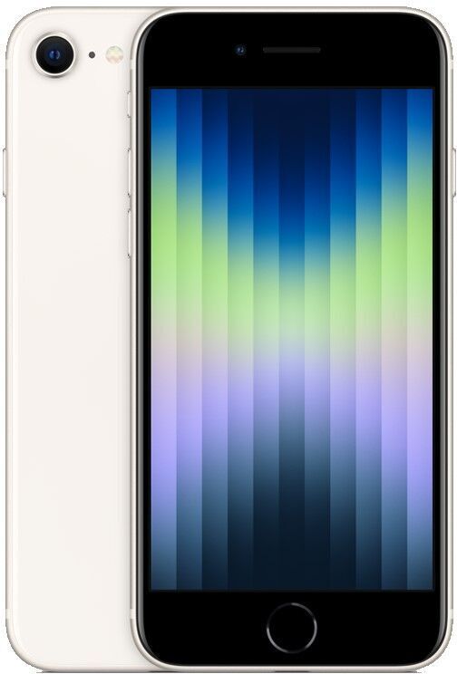 Apple iPhone SE (2022)   256 GB   Dual-SIM (eSIM, Nano-SIM)   Starlight - Refurbished