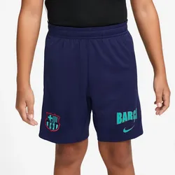 NIKE FC Barcelona Strike Dri-FIT Ausweichshorts Kinder 497 - loyal blue/loyal blue/green frost M (137-147 cm)