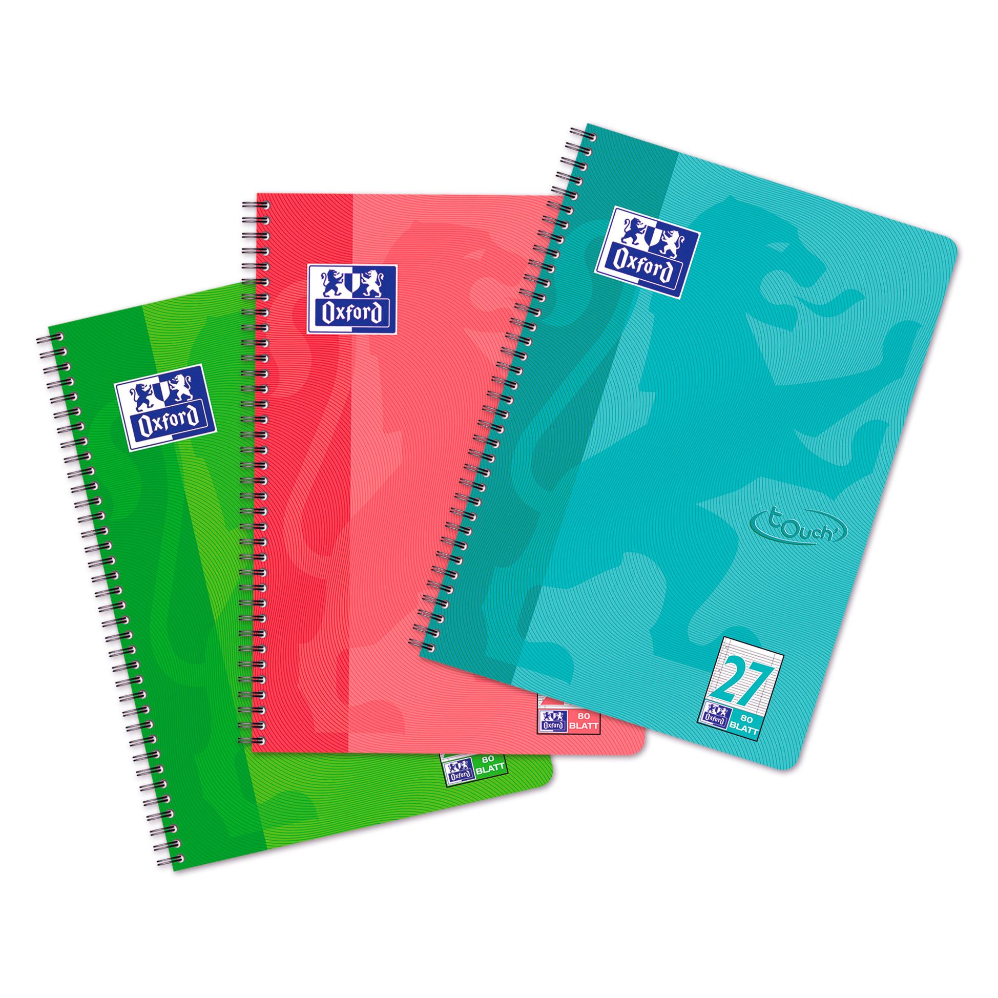 Oxford TOUCH - Collegeblock (A4, Liniert, Weicher Einband) (400091924)