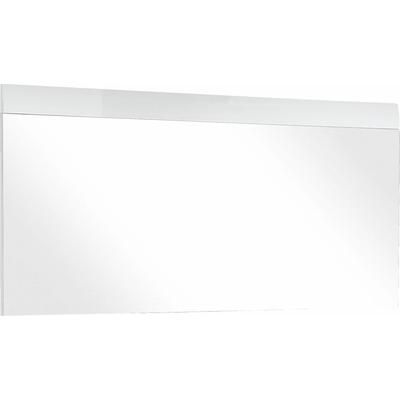 Spiegel GERMANIA "GW-Adana Spiegel", weiß, B:134cm H:63cm T:3cm, Glas, Holzwerkstoff, Spiegel, auf beschichteter Trägerplatte