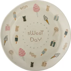 Sweets Teller für Mittagsgerichte 24 cm beige
