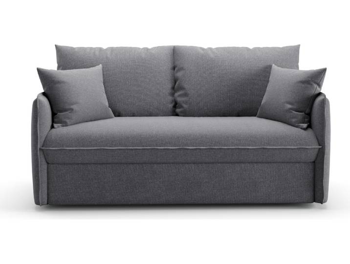 CALICOSY - Schlafsofa 3-Sitzer mit Express-Öffnung in Stoff L185 cm - MIKA