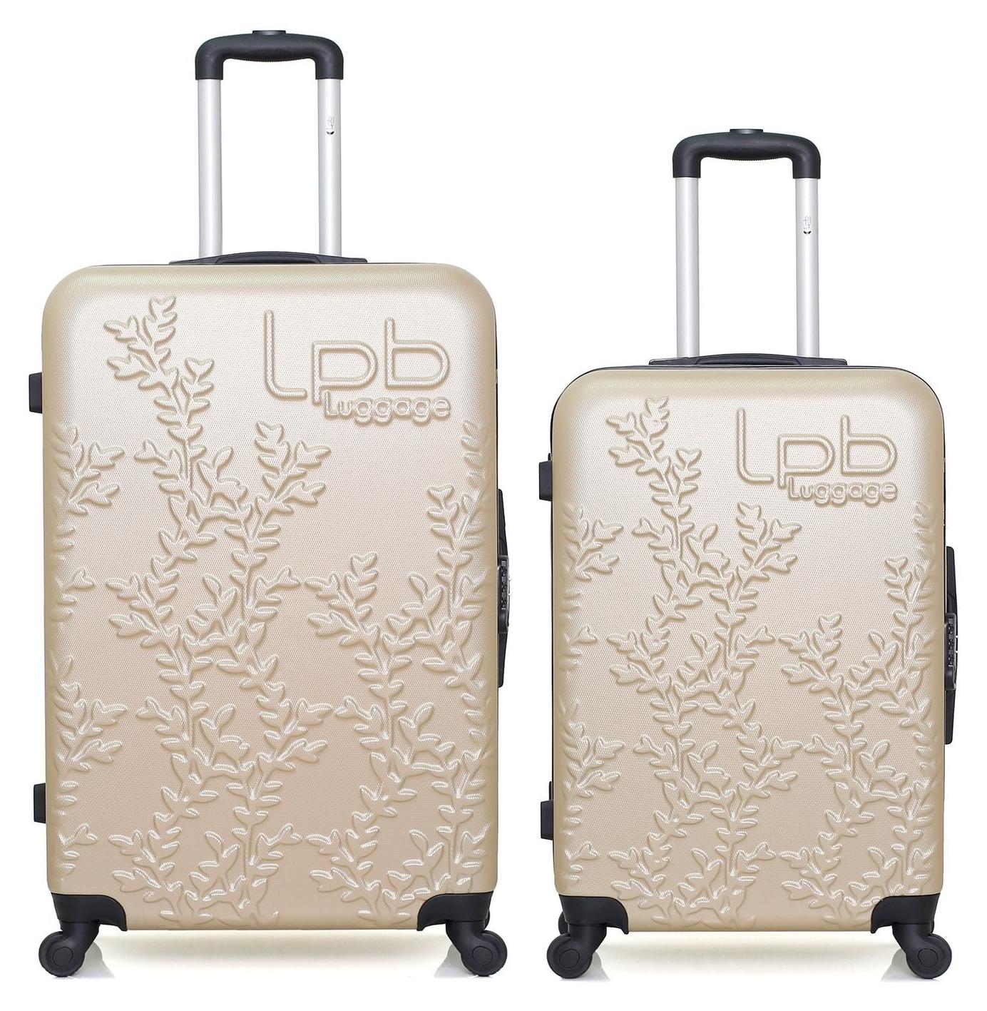 LPB LUGGAGE - 2er-Set - Großformatige Koffer und Wochenendkoffer von NAIS