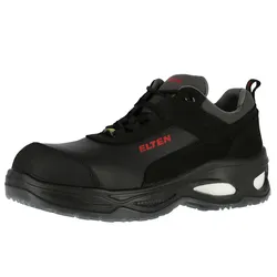 Sicherheitshalbschuhe S3 "MILES LOW" WELLMAXX - 43 - schwarz