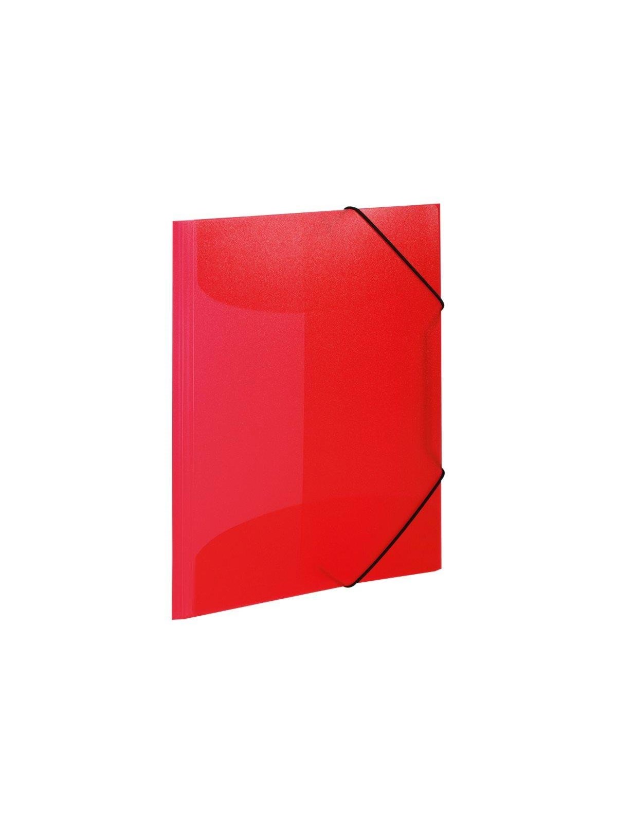 HERMA 3-flap folder - for A3 - translucent red