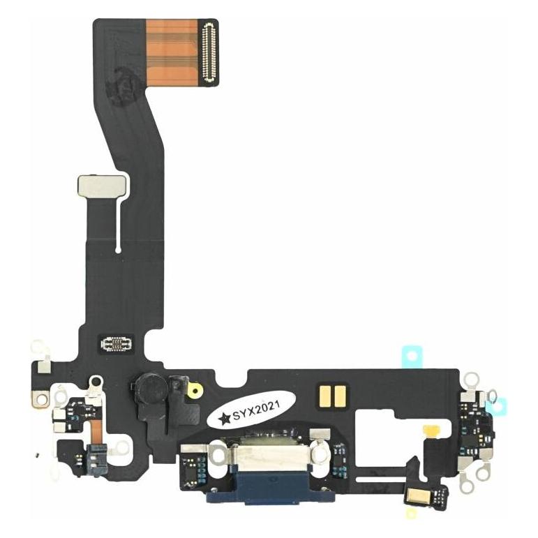 OEM Dock Lightning Flexkabel für iPhone 12 blau (Apple iPhone 12, Apple iPhone 12 Pro) (25434449)
