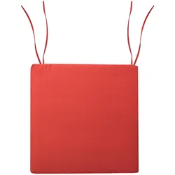 GARTENSTUHLKISSEN Rot 46/46 cm Sassari Premium