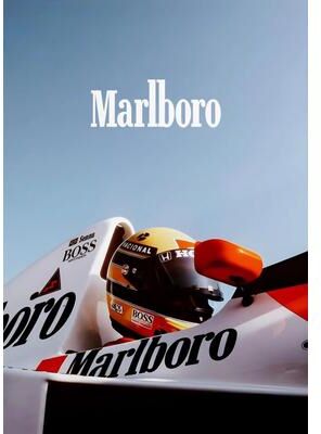 Inspired Finds Premium Monaco F1 Racing Canvas Print Wall Art For Motorsport Fans, Formula 1 Wall Art With Dynamic Car Photography night Lights 7.87x11.81in Unframed