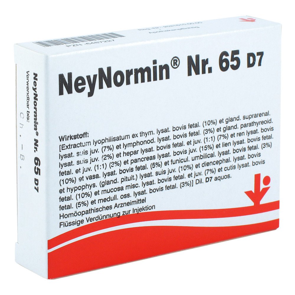 vitOrgan Arzneimittel GmbH Neynormin Nummer 6 5 D7 Ampullen 06487227