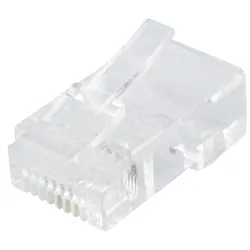 MP 8-4 - Modular Stecker RJ45, Kontakte 8, bestückt 4