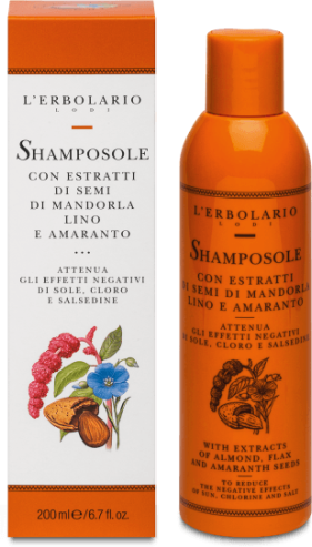 L'Erbolario Almond Seed Extract Solar Shampoo 200 ml