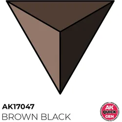 AK QUICK GEN Brown Black 18ml