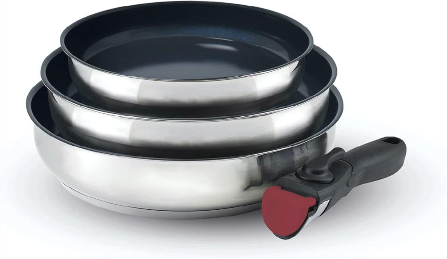 Promeco pan-set met afneembaar handvat