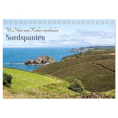 Nordspanien - wo Natur und Kultur verschmelzen (Tischkalender 2027 DIN A5 quer), CALVENDO Monatskalender