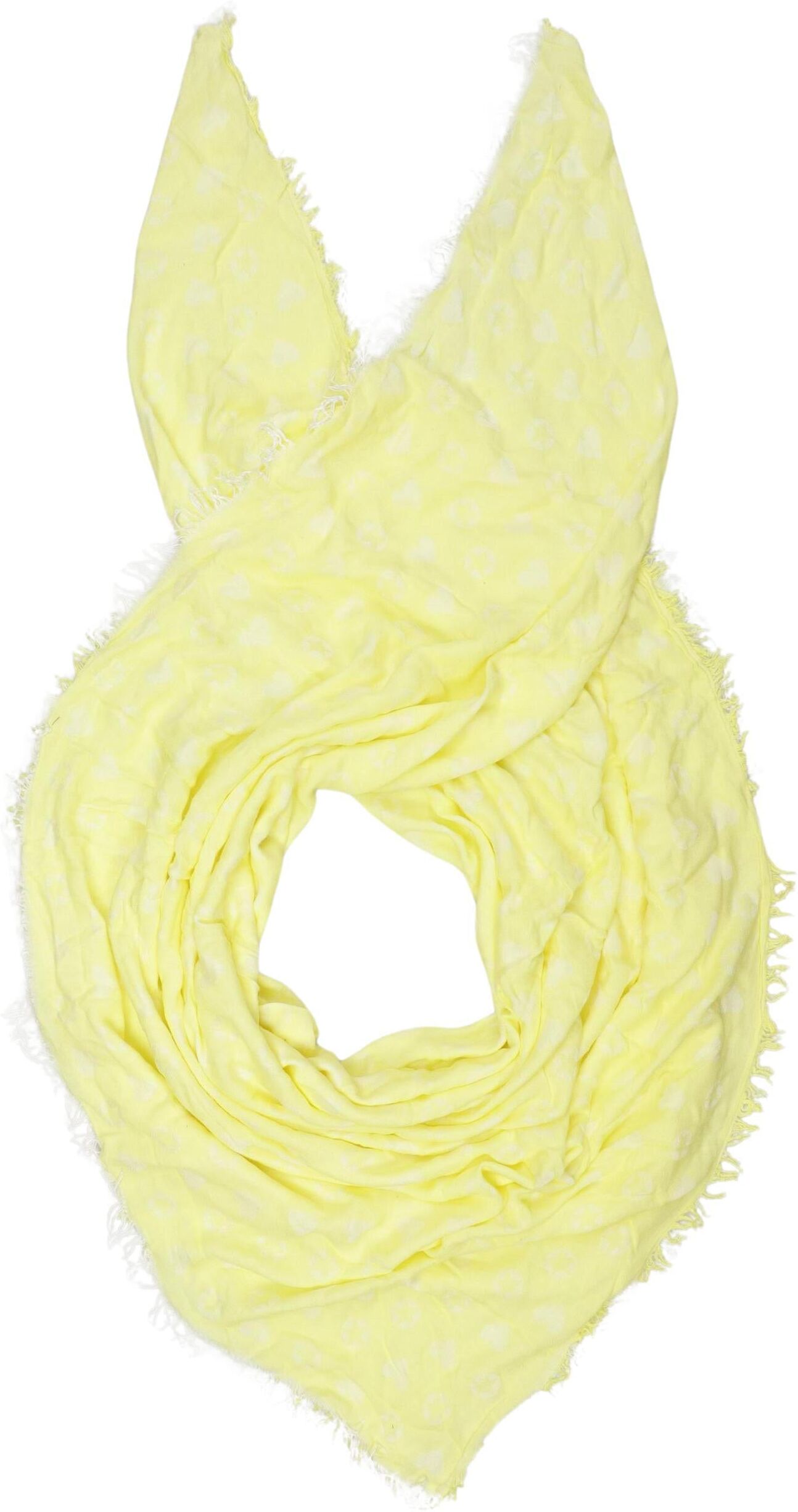 Rich & Royal Damen Schal oder Tuch, Gelb, Viskose / Modal - Second Hand