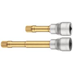 Hazet 2584-12/2 2584-12/2 Innen-Vielzahn mit Zapfen Steckschlüsseleinsatz-Set mit Zapfen 12.5 mm 1/2 M12 1/2 (12.5 mm)