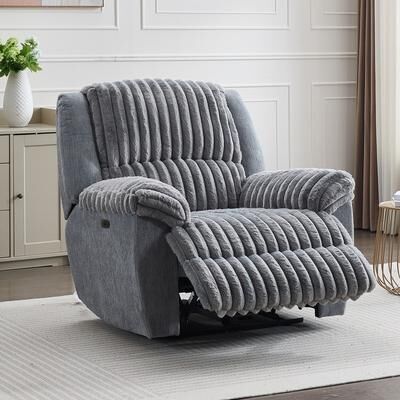 Comfort Stretch Oversized Power Recliner Chair Zero-Gravity Luxurious Recliner for Living Room Bedroom