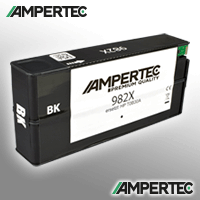 Ampertec Kompatible Tinte ersetzt HP T0B30A 982X schwarz NH-R00982XLBKPG