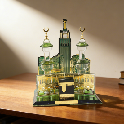 Multisell Products Hub Islamic Table Decor Kaba Clock Tower Replica Muslim Home & Car For Ramadan & Eid, Perfect Islamic Gift Islamic Table Decor Kaba Clock Tower Replica Muslim Home & Car For Ramadan & Eid, Perfect Islamic Gift