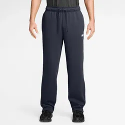 NIKE Club Varsity Open Hem Jogginghose Herren 451 - obsidian/dark obsidian/white S