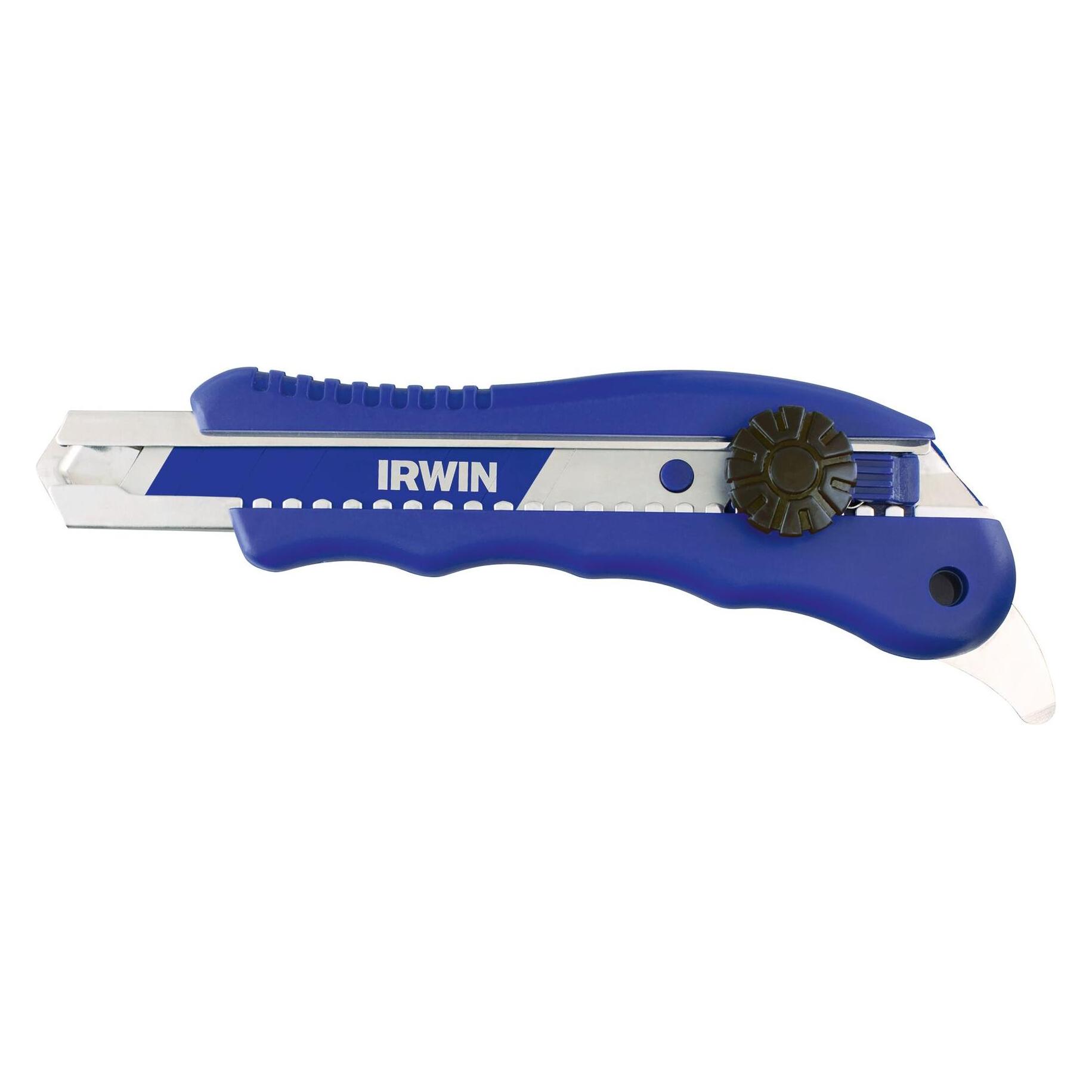 Irwin CutterAbrechklingenmesser 18 mm, für Teppichleger, Feststellschraube, 10507843 (5706915078435)