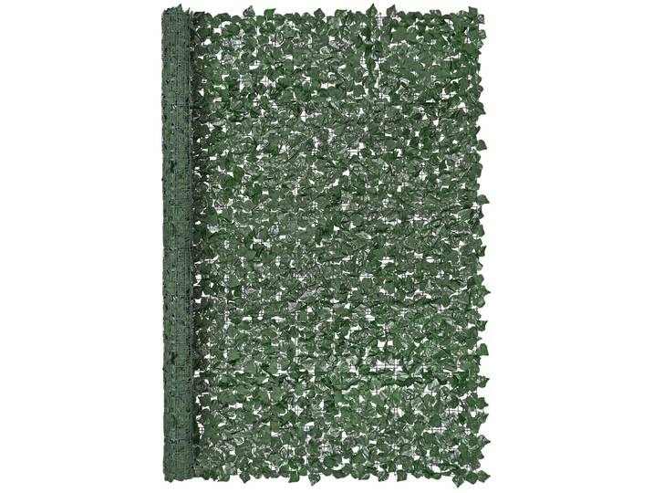 VEVOR Clôture pare-vue en lierre\, 2440 x 1830 mm\, mur végétal artificiel\, clôture en lierre avec raccord renforcé\, haies artificielles avec feuilles de vigne comme décoration pour jardin\, cour\, balcon ou terrasse