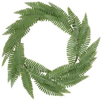 Saro Lifestyle Green Haven Fern Wreath (Set of 4)