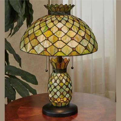 Touch of Class Piala Pineapple Table Lamp Green , Green