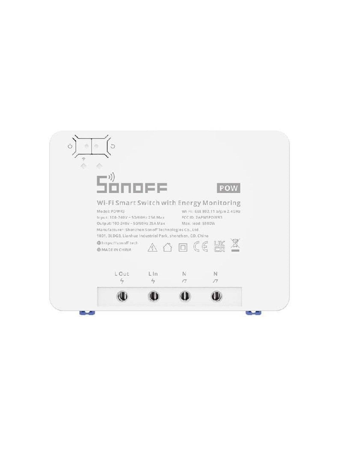 Sonoff POWR3 electrical switch